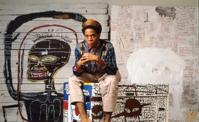liner morgue overtro Jean-Michel Basquiat in Rome - Wanted in Rome