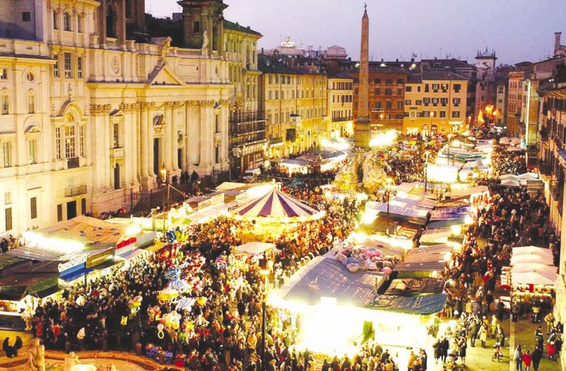 Christmas Market and Feast of the Befana in Piazza Navona