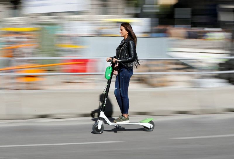 lime electric scooter
