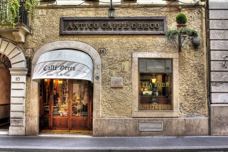 Antico Caffè Greco: Rome's oldest coffee bar - Wanted in Rome