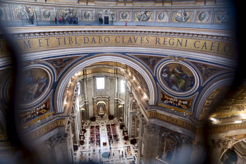 Climbing St Peter S Dome In The Vatican Wanted In Rome