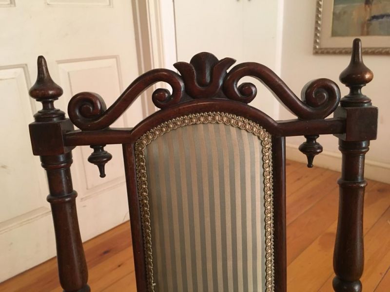 Pair Of English Antique Bedroom Chairs Wanted In Rome