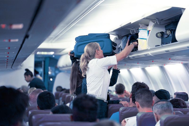 Aircraft online cabin luggage