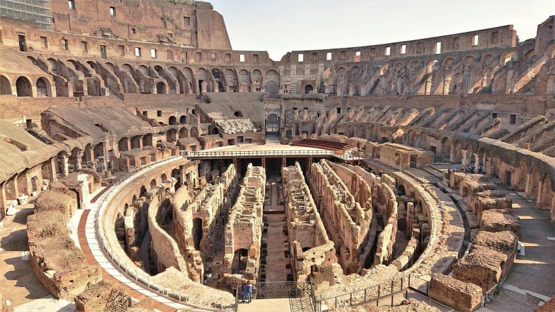 Colosseum underground labyrinth opens fully to visitors