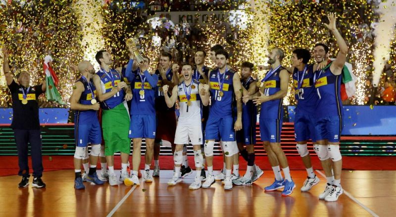 Volleyball World - ITALY: The 2022 World Champions! Italy's 24-year wait  for their fourth world title came to an end last night by downing defending  champions Poland 3-1 (22-25, 25-21, 25-18, 25-20)