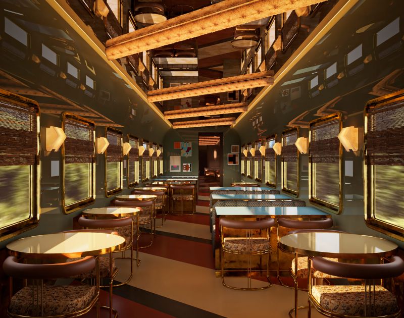 In Italia, il nuovo treno di lusso Orient Express collega Venezia, Roma e Paolo