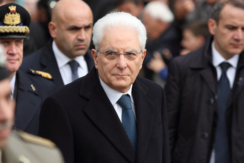 Mattarella presiden pertama Italia yang menghadiri Sanremo Music Festival