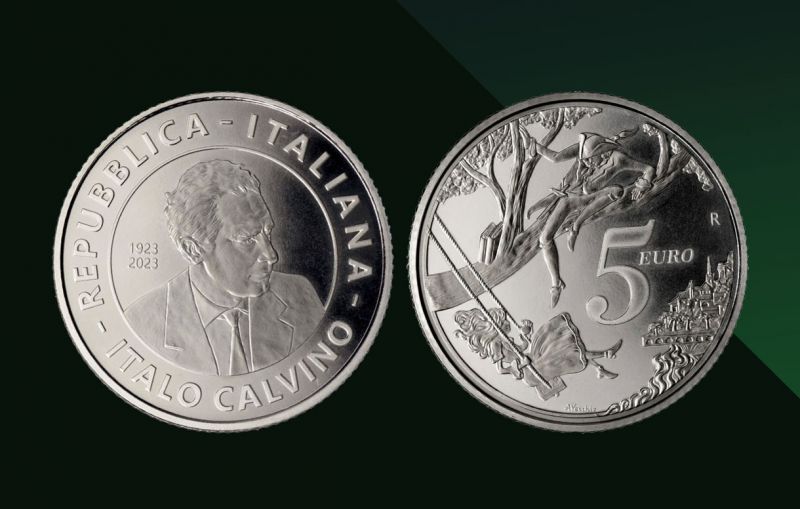 L’Italia celebra il centenario di Italo Calvino con una moneta speciale