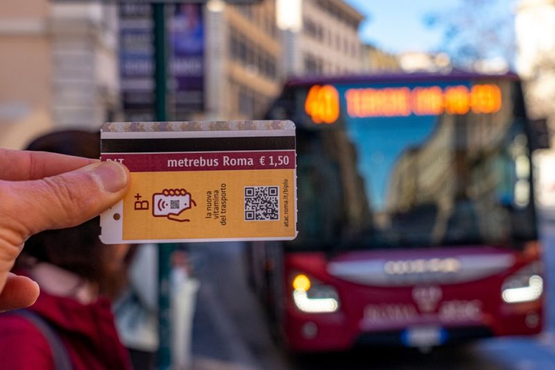 Rome bus and metro fares to increase to €2 soon.