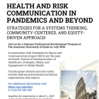 Health & Risk Communication: A Summer Professional Programme at AUR