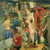 Rome painting: Crucifixion by Renato Guttuso