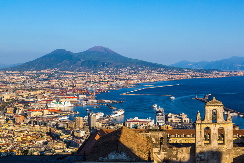 Naples and the Vesuvio